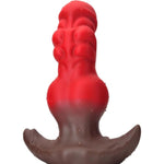 Anal Plug With Big Knot Butt Plug With Safe T-Base Mixed-Color Silicone Prostate Massager Monster Dilator Sex Toy For Women Men Masturbation (S)