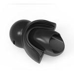 Silicone Soft Mouth Sex Balls with Adjustable Bondage Strap Ballgag for BDSM Adult Fetish Restraint Kit, Black