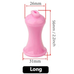 Male Chastity Cage Attachment For Men Chastity Device Bdsm Sex Toys Long Or Short 2 Sizes Choose (Long, Pink)