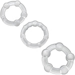 Penis Ring Set 3 Pcs Cock Ring For Delay Ejaculation Superior Stretchy Erection Enhancing Sex Toy For Men Couples Play