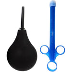 Lubricant Injector For Easy Application And Enema Cleansing Bulb