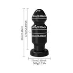 Smooth 7.48'' Huge Big 2.52'' Thick Anal Plug G-Spot Dildo with Powerful Suction Base for Hands-Free Play, Anus Opening Trainer Stretcher Prostate Stimulation Adult Sex Toys for Women Men Gay Couples