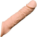 New 3019R Soft Texture Sleeve Extender Sheath For Men Male Enhancement Extension Sleeve (Flesh-Colored/Rr)