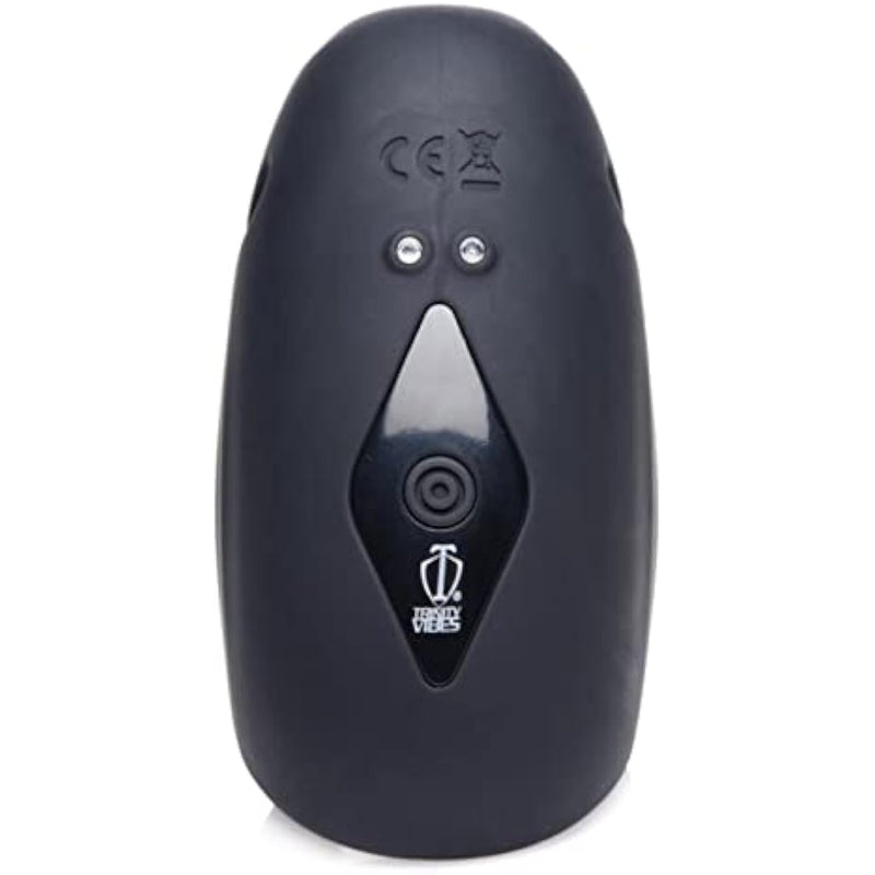 8X Vibrating Silicone Penis Head Stimulator, For Teasing Or Solo Play, Made With Body Safe Phthalate-Free Silicone, Usb Rechargeable And Ipx6 Splashproofing,Black