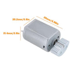 8Pcs Dc 3.7V Micro Mini 130 Vibration Motor 7200Rpm Suitable For Vibrator Toy Massager