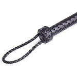 Premium Purple Leather Flogger For Couples – Deluxe Bdsm Whip For Sensual Play, Erotic Exploration & Fetish Adventures – Adjustable Sensation Control Accessory