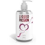 Liquid Passion Natural Water-Based Personal Lube, Ph Friendly, Fragrance-Free & Hydrating, Safe For Toys & Condoms Made In Usa, 16 Fl Oz