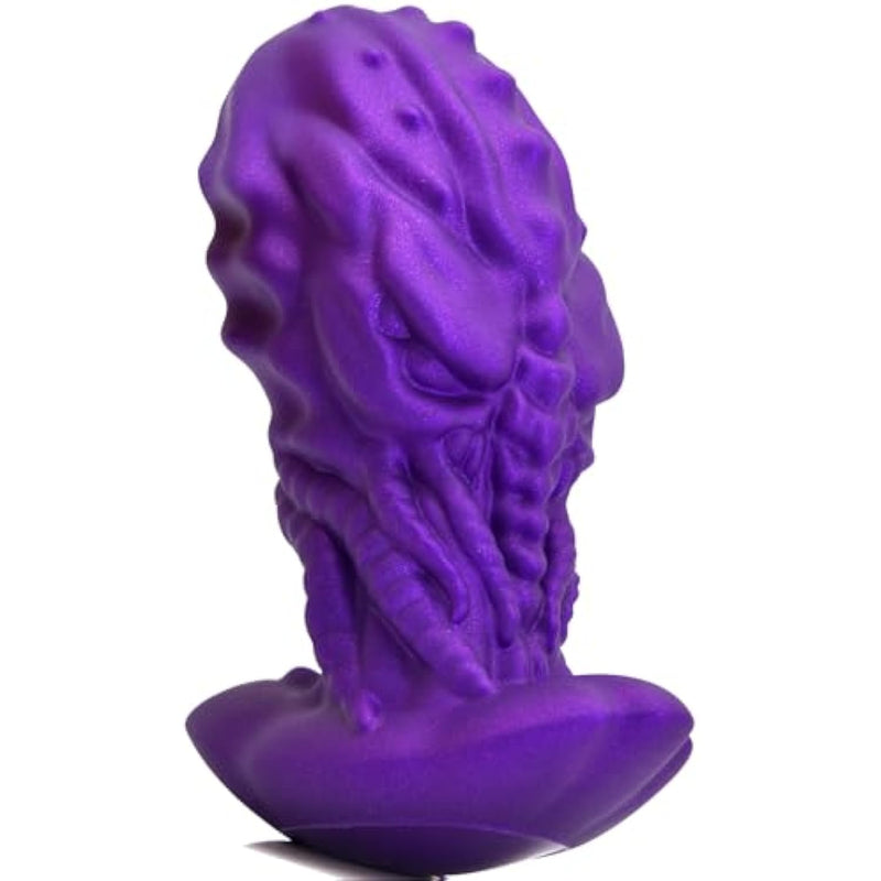 Anal Plug Monster Dildo With Safe Curved Base - Purple Silicone Octopus Butt Plug - 3.93 X 1.85 Inch Fantasy Prostate Sex Toy For Women Men Masturbation