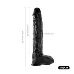 3" Diameter Huge Thick Dildo + 16.5 Inch Monster Double Ended Dildo