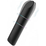 Charging Strong Lipstick Bullet Women's Mini Fun Jumping Egg Shaker Adult Supplies,Black