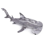 Giant Hammerhead Shark Plush Toy - Realistic 40In Long Grey Hammerhead Shark Stuffed Toys, Super Soft Ocean Sea Creatures Sharks Plush Toy Gift Collection For Kids