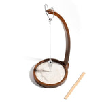 Wooden Sand Pendulum for Desk, Swinging Sand Kinetic Decor for Home & Office
