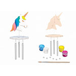 Mini Cactus Wind Chime Craft Set for Family Fun - Build and Paint Kit