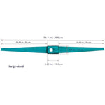 Strong Medical Restraints for Irate Patients,Won't Crack,Green,2 Pack,large size