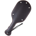 Faux Leather Large Spanking Paddle For Adult Exciting Impact Play Sex Toys, Black