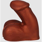100% Ultra Premium Soft Silicone Packer for Authentic Trans Experience - Copper