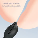 Silicone Inflatable Analplugs For Couples Expansion Vibrating Buttplugs For Prostate Massage Anal Vibrator Sex Toys For Anal Training