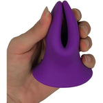 Silicone Anal Butt Plugs:Hollow Tunnel Anal Plug Anal Trainer Purple Anal Training Anal Sex Toys For Men Women Couples Soft Anus Dilator Anal Sex Trainer V-Shape Bdsm Toys Anal Toys (L)