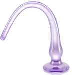 Long-Reach Anal Stimulation Dildo for Men and Women - 15.7 Inches Purple