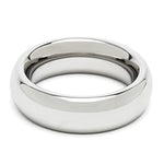 Stainless Steel Cock Ring for Men, 1.75 Inch Diameter, Silver Finish | Weighted Metal Penis Ring Enhancer for Couples with Temperature Play and Stamina Training