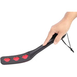 Sexy Lips Slapper Spanking Paddles For Adults, 12.8Inch Faux Leather Paddle For Bdsm Sex Play