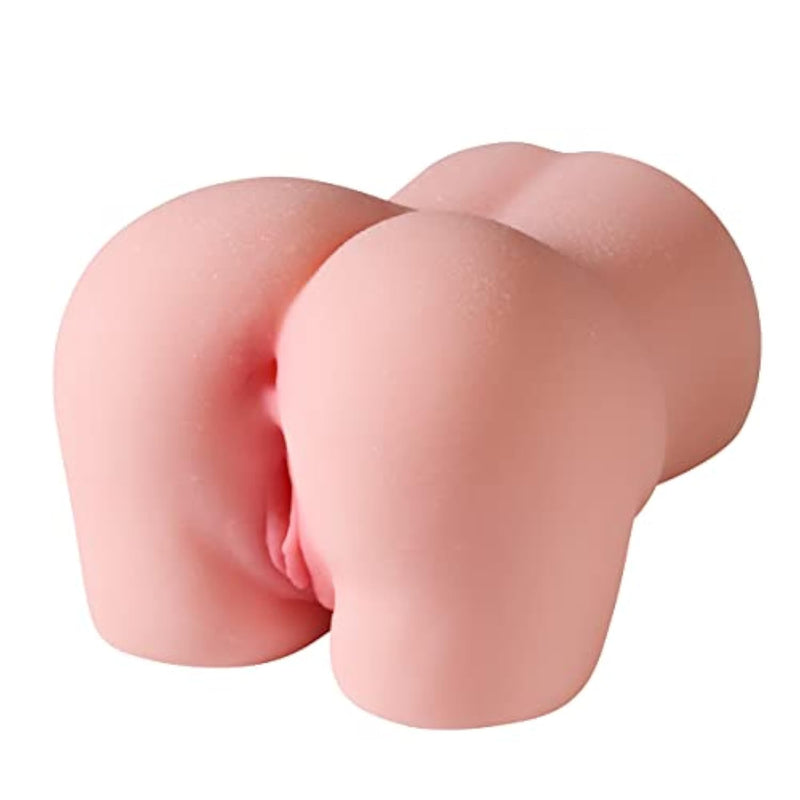 Mini Pocket Pussy Ass Male Masturbator With 3D Realistic Vagina Anal Adult Sex Doll For Men Sex Stroker, Torso Male Sex Toys For Men Masturbation Pleasure (Pink)