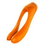 Candy Cane Vibrator Sex Toy | Adult Toys For Women | Best Couple Vibrator | Vibrating Sexual Pleasure Device | Stimulation Vibrators | Female Wellness Tools | Woman Pleasure Sextoy (Orange)