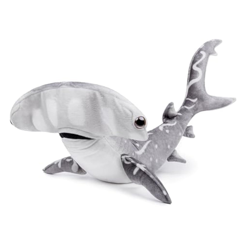 Giant Hammerhead Shark Plush Toy - Realistic 40In Long Grey Hammerhead Shark Stuffed Toys, Super Soft Ocean Sea Creatures Sharks Plush Toy Gift Collection For Kids