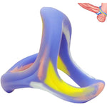 The New Penis Ring Erection, Bondage Silicone Cock Ring For Men, Premium Stretchable Silicone Penis Ring, Bdsm Cock Ring For Sex Men Time Delay Sex Toy