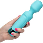 Eden Vibrating Wand, 10 Function Waterproof Silicone Vibrator - Se-0736-47-3