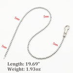 Urethral Sounds Stainless Steel Beads Catheter Dilator 19.69" Smooth Penis Insert Stimulation Urethral Sounding Toys Catheter Stretching Male Masturbation Rod(5Mm)