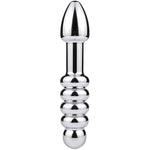 Dual-Ended Dildo Massage Wand With Metal Anal Butt Plug | Prostate Massager For Men & Women | Couples Adult Sensual Toy | Reusable Sex Toys For Intimate Exploration (Pd-156)