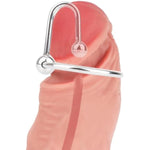 Glans Ring Adult Men Masturbation With 8Mm Insert Urethral Balls Male Pleasures Sex Toy (1.18 Inch)