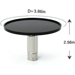 Sex Machine 3Xlr Connector Suction Cup Attachments,3.8 Inch Stainless Steel Suction Cup Adapter For Sex Machine,Thrusting Love Machine Accessory,Universal Sucker Dildo Holder