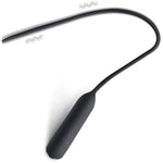 Vibrating Urethral Sounds Silicone Catheter Stretching Vibrator With 10 Vibration Modes Horse Eye Stimulation For Male Masturbation