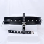 Bdsm Adjustable Ankle Cuffs, Role Play Exercise Detachable For Party Role Play Couple'S Play, Men'S And Women'S Play, Game Props, Pu Leather Bondage Fetish Ankle Cuffs