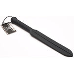 Stung Dual Tip Silicone Tawse Bdsm Paddle. Spanking Paddle Tool, Flogger Sex Whips And Sex Bondage Toys For Adult Women, Men And Couples. 15 Inches Long, Black