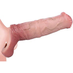 Fantasy Soft Silicone Made Penis Sleeve Penis Ring, Monster Style Horse Dildo Sleeve Sheath Enlarger Cover Extender, Adult Sex Products For Men Male Sex Toy