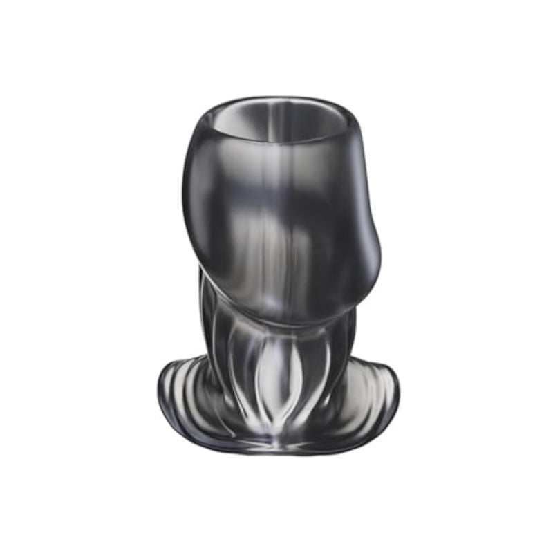Transparent Anal Plug with Hollow Design and Enema Functionality for Adult Sex Toys