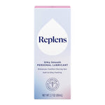 Replens Silky Smooth Personal Lubricant, Fragrance-Free Silicone Lubricant for Women, Men & Couples, Intimate Wellness, Long-Lasting Glide, 2.7 oz