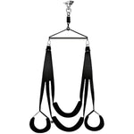 Adult Sex Swing,360 Degree Spinning Ceiling Indoor Swing, Sex Swivel Sling Set With Premium Paint Stand And Widened Thick Comfortable Toys For Couples(Ultimate Enhanced)