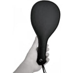 Premium Leather Sm Spanking Paddle For Sensual Play - Wide Impact, Soft & Durable For Bdsm And Roleplay