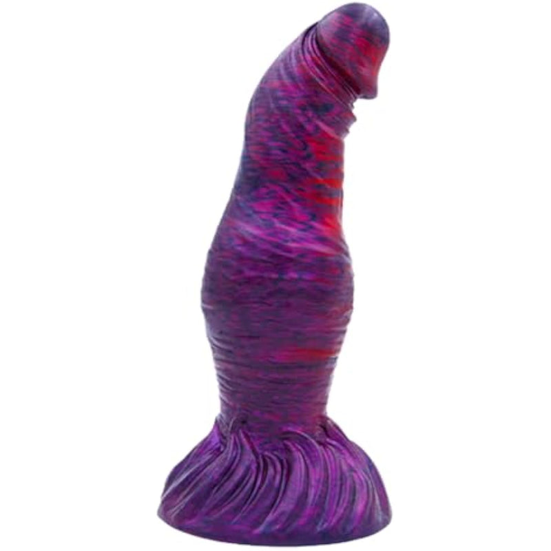 Realistic Monster Dildo, 8.07" Thick Huge Liquid Silicone Dildo With Strong Suction Cup, Big Fantasy Knot Dildo Large Soft G-Spot Hands-Free Prostate Anal Sex Toys For Women Men