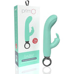 Primo Rabbit – Rechargeable G-Spot & Clitoral Vibrator For Women, Waterproof Dual Stimulating Toy – Vibrador Para Mujer, Green