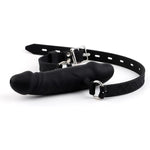 Penis Gag Silicone Dildo Gag Chastity Realistic Dildos Adjustable Belt Bdsm Bondage Sex Toy