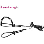 Adjustable Silicone Rings 4 Penis Rings With Beads Sex Toys Couples Masturbation Cock Ring Electric Shock Set