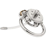 Male Penis Cage With Silicone Tube, Small Chastity Devices Spike Design Chastity Cage Male Good Concealment, Penis Cage For Men Sm Sex Toys (50Mm/1.97In)