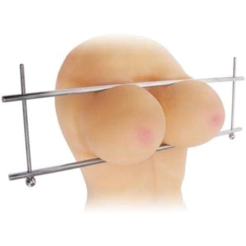 Nipple Clamps Breast Clip Hard Tit Stainless Steel Stick Rack Compactor Squeeze Bondage Torture Slave Bdsm Toy