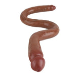 Double Sided Dildo Silicone Realistic Long Anal Dildos With Different End Sizes Penis With Glans Veins G-Spot Prostate Massage Masturbation Sex Toys For Couples Women And Men (S)