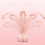 Little Realistic Dildo for Beginners as Adult Sex Toys of Anal Plug, for Buttom Play and G spot Stimulator (Flesh)